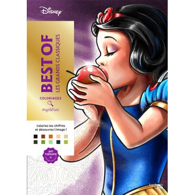 Disney Best of Les Grands classiques Coloriages mystères