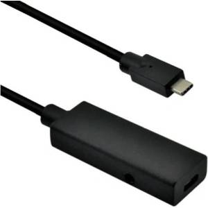 Roline Кабел USB 3.2 Gen 2, удължител USB-C - USB-C, M/F, 5 м, черен 12.04. 1105-5 (12.04.1105-5)