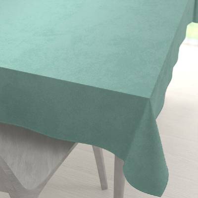 Biante Sametový obdélníkový ubrus Velvet Premium SVP-048 Pastelová ledově zelená 100x140 cm