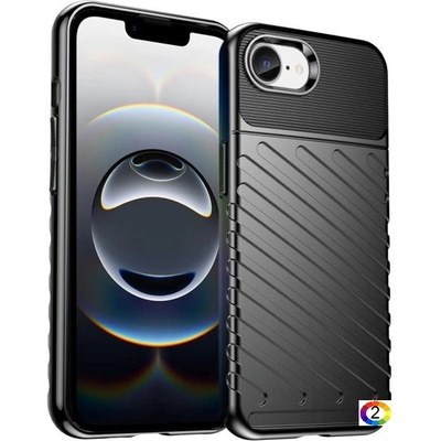 Apple iPhone 16e Thunderbolt TPU Удароустойчив Калъф и Протектор