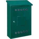 Rottner Rottner bibione - Пощенска метална кутия. С размери: 390х270х115(ВхШхД). Цвят: зелен (bibione)