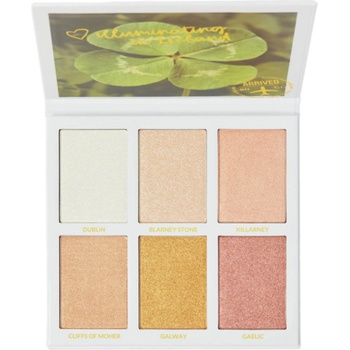 BH Cosmetics Палитра хайлайтър Ireland, 6 цвята