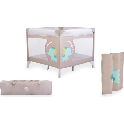 Moni Детска кошара за игра Giant сив