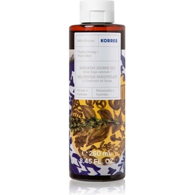 KORRES Thyme & Honey нежен душ гел 250ml