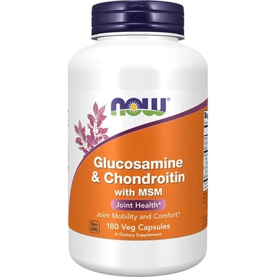 Now Glucosamine & Chondroitin with MSM 180 kapslí