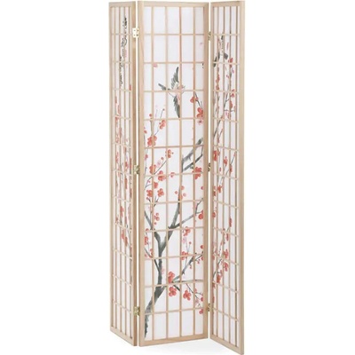 Autronic Paraván dřevěný EF-L185 NAT – Zboží Dáma