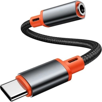 Xmart Адаптер Xmart OTG USB Type-C - 3.5mm, от USB C(м) към AUX(ж), сив (OTG USB Type-C - 3.5mm)