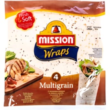 Mission Wraps Tortilly vícezrnné 245 g