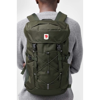 Fjällräven Раница Fjallraven F23350.662 Skule Top 26 в зелено голям размер с изчистен дизайн (F23350.662)