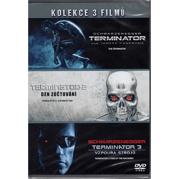 Kolekce: Trilogie Terminátor 1. - 3. DVD