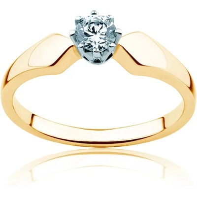 SAVICKI Годежен пръстен Triumph of Love: двуцветно злато, диамант
