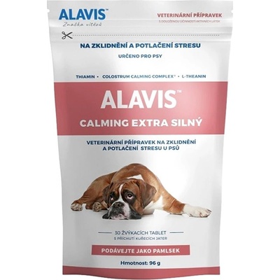 Alavis calming Екстра силен за кучета, 30 таблетки