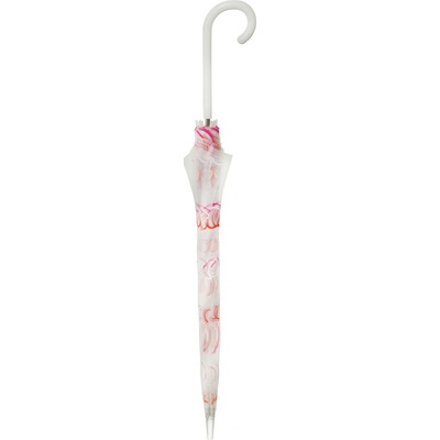 DOPPLER Capri Circles Transparent - průhledný dámský holový deštník transparentní 74054B1702