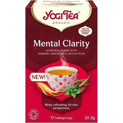 Yogi Tea Duševná Jasnosť 17 vrecúšok