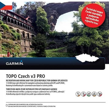 Garmin Topo Czech PRO 2017