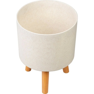 Strend pro Kvetináč , White Weath Finish, 24,5x24,5x31 cm
