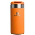STANLEY 1913 Aerolight Transit Thermo Mug 0.35L - Keeps Hot for 4 Hours - Dishwasher Safe - Coffee Mug To Go Leak-Proof - Compatible with Common Car Drink Holders - Goldenrod Coral - 100000111740