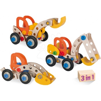 Eichhorn Stavebné bloky pre bagre Constructor, 90 ks