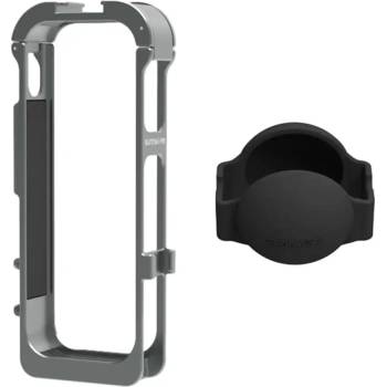 Sunnylife Метална магнитна рамка Sunnylife със силиконов капак за обектива за Insta360 X5 (X5-BK012)