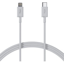 Allity AUC-03 USB-C/Lightning, 2m, bílý