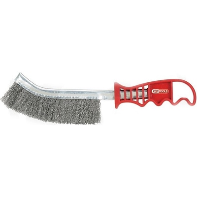 Kartáč ocelový ruční KS TOOLS víceúčelový