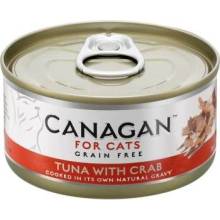 Symply Pet Foods Canagan Cat tuniak a krab 75g