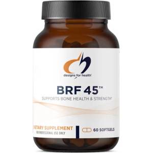 Designs for Health Brf 45 (С витамин k1, k2 и gg) - Формула за здрави кости, 60 софтгел капсули (00775 (brf060) dfh)