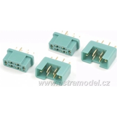 GForce Konektor zlacený MPX 2 páry