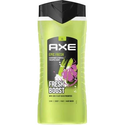 AXE Epic Fresh 3in1 душ гел с тропически аромат 400 ml за мъже