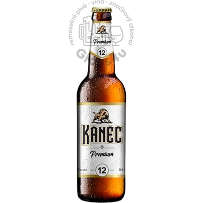 Břeclav Kanec svetlý ležiak 12° 5% 0,5 l (sklo)