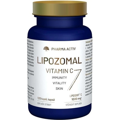Pharma Activ Lipozomal Vitamín C 1000 mg 120 kapslí