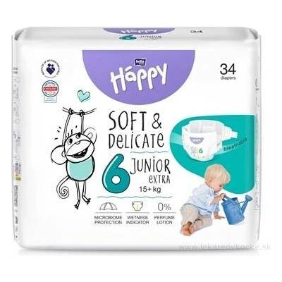 Torunskie Zaklady Materialow Opatrunkowych S.A. bella HAPPY Soft&Delicate 6 Junior 34ks