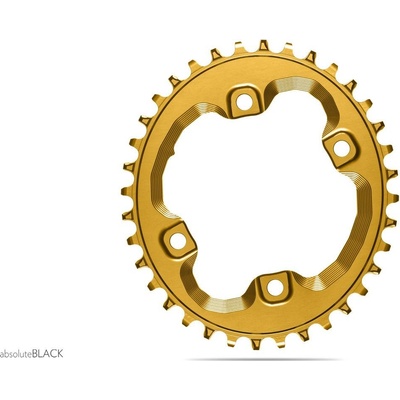 Převodník AbsoluteBlack OVAL XT M8000 96BCD 30T - zlatá
