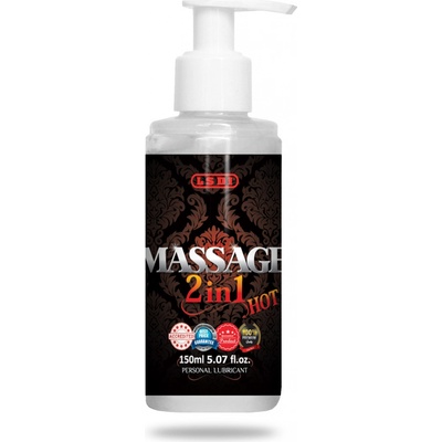 LSDI MASÁŽNÍ GEL MASSAGE 2IN1 HOT 2IN1 150 ml