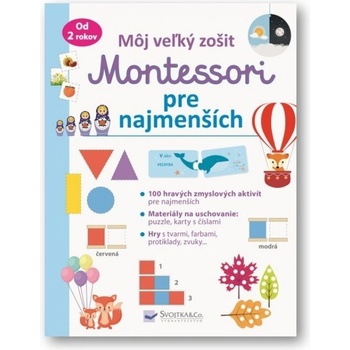 Môj veľký zošit Montessori pre najmenších