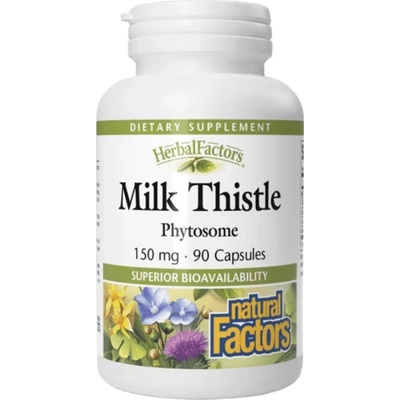 Natural Factors Milk Thistle Phytosome 150 mg, 90 Capsules