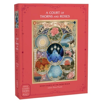 A Court of Thorns and Roses Official Seven Courts of the Faerie Realm 1000-Piece Puzzle - Sarah J. Maas