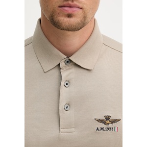 Aeronautica Militare тениска с яка мъжка памучна (PO1907UJ00682)
