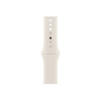 Apple Watch 46mm Sport Band: Starlight Sport Band - M/L (mxm73zm/a)