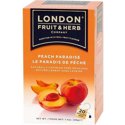 London FRUIT&HERB Ovocný čaj Broskev 20 x 2 g