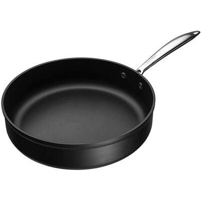 BERNDORF Pánev hluboká rovná hliníková s nepřilnavým povrchem ILAG BLACK LINE 28 cm indukční