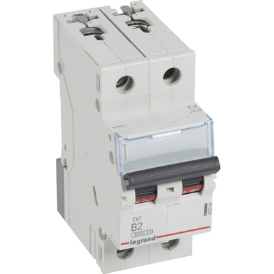 Legrand 2P B 2A 6kA AC S302 TX3 403380