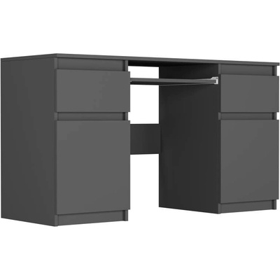 Framire Studentský stůl mládežnický Antracit Modern N6 135 x 50 cm