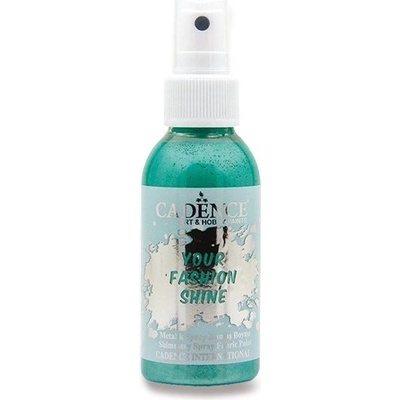 Farba na textil CADENCE YOUR FASHION SHINE 100 ML smaragdová