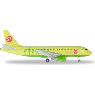Herpa A319-114 S7 Airlines 2005s Colors. With Oneworld Logo 1:200