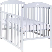 DREWEX Detská postieľka LISEK svetlo šedá