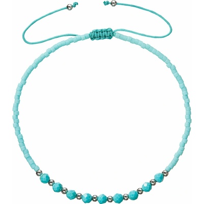 PAVONA Textilný Miyuki náramok tyrkys 13037.3 turquoise