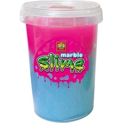 SES Creative mramorový sliz modro-růžový 200 g