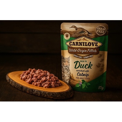 Carnilove Cat Duck with Catnip 85 g