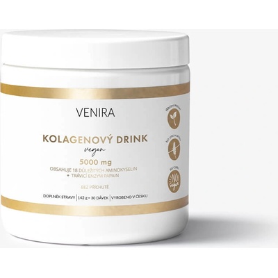 Venira veganský kolagenový drink pro vlasy, nehty a pleť, bez příchutě, 150 g